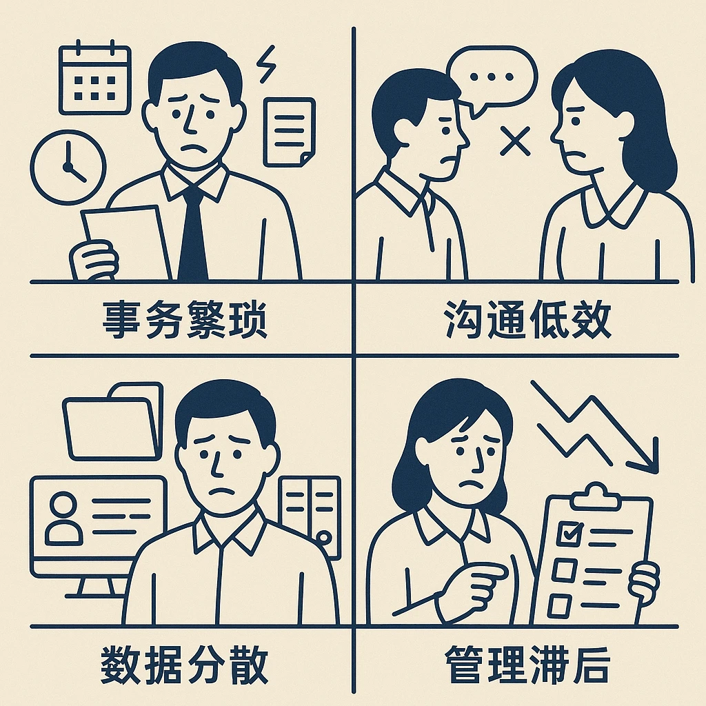 传统人事管理方式的局限与痛点