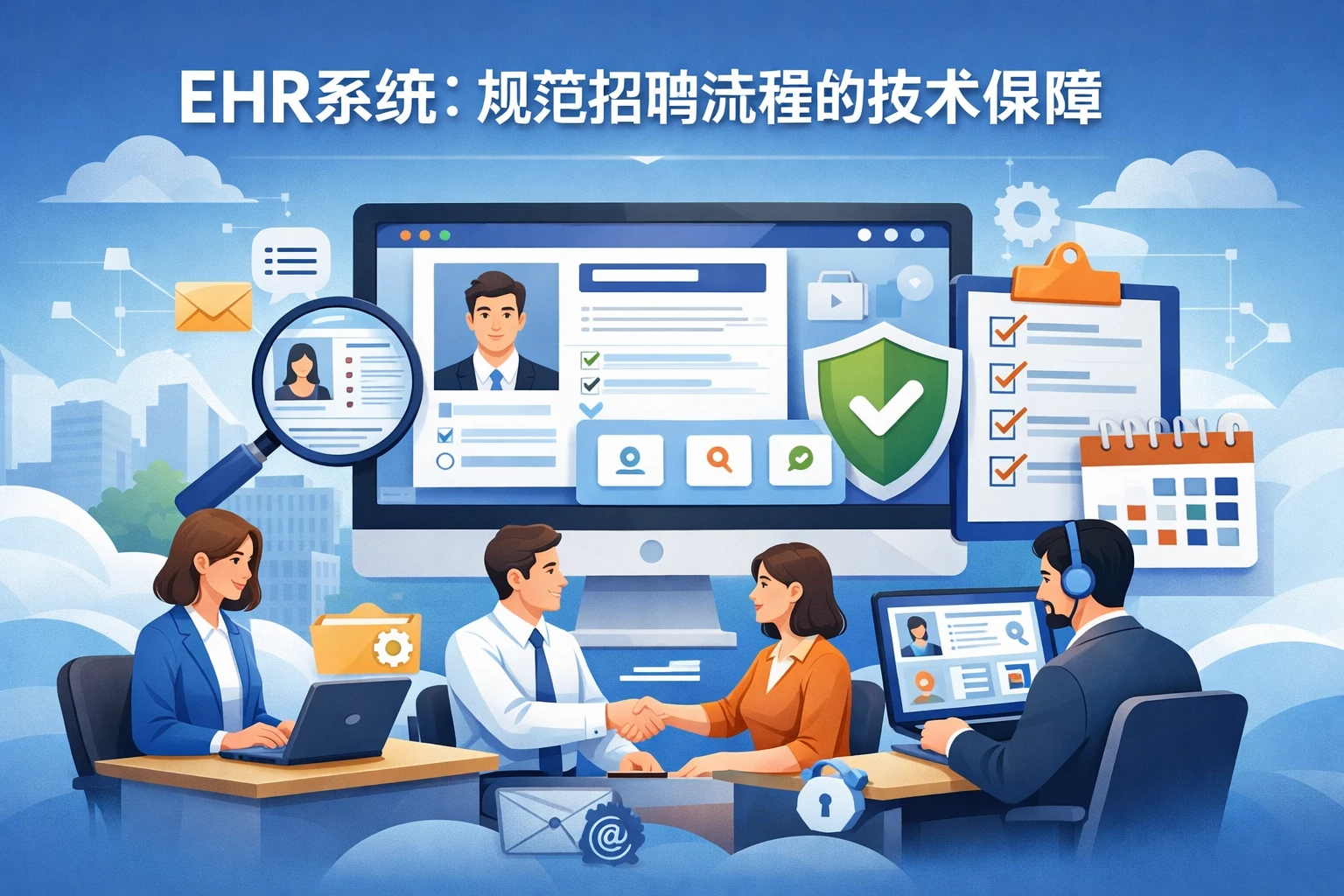 EHR系统：规范招聘流程的技术保障