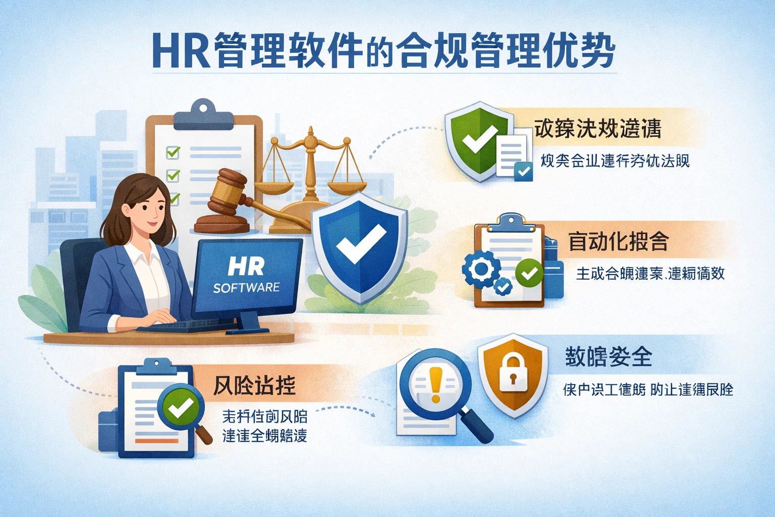 HR管理软件的合规管理优势