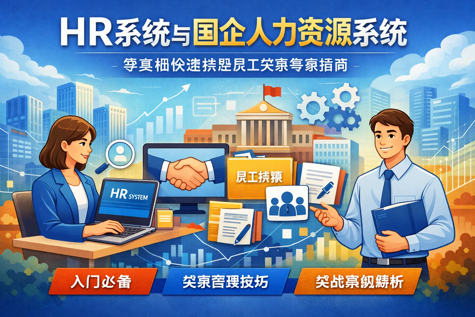 HR系统与国企人力资源系统：零基础快速转型员工关系专家指南