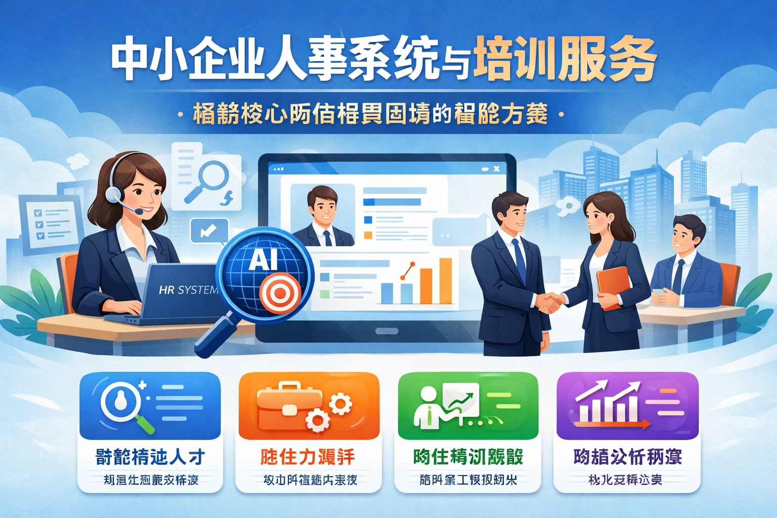 中小企业人事系统与培训服务:破解核心岗位招聘困境的智能方案