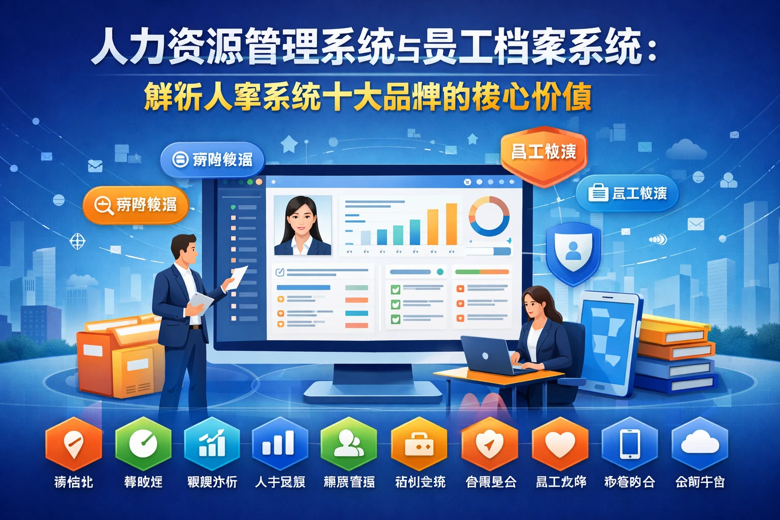 人力资源管理系统与员工档案系统:解析人事系统十大品牌的核心价值