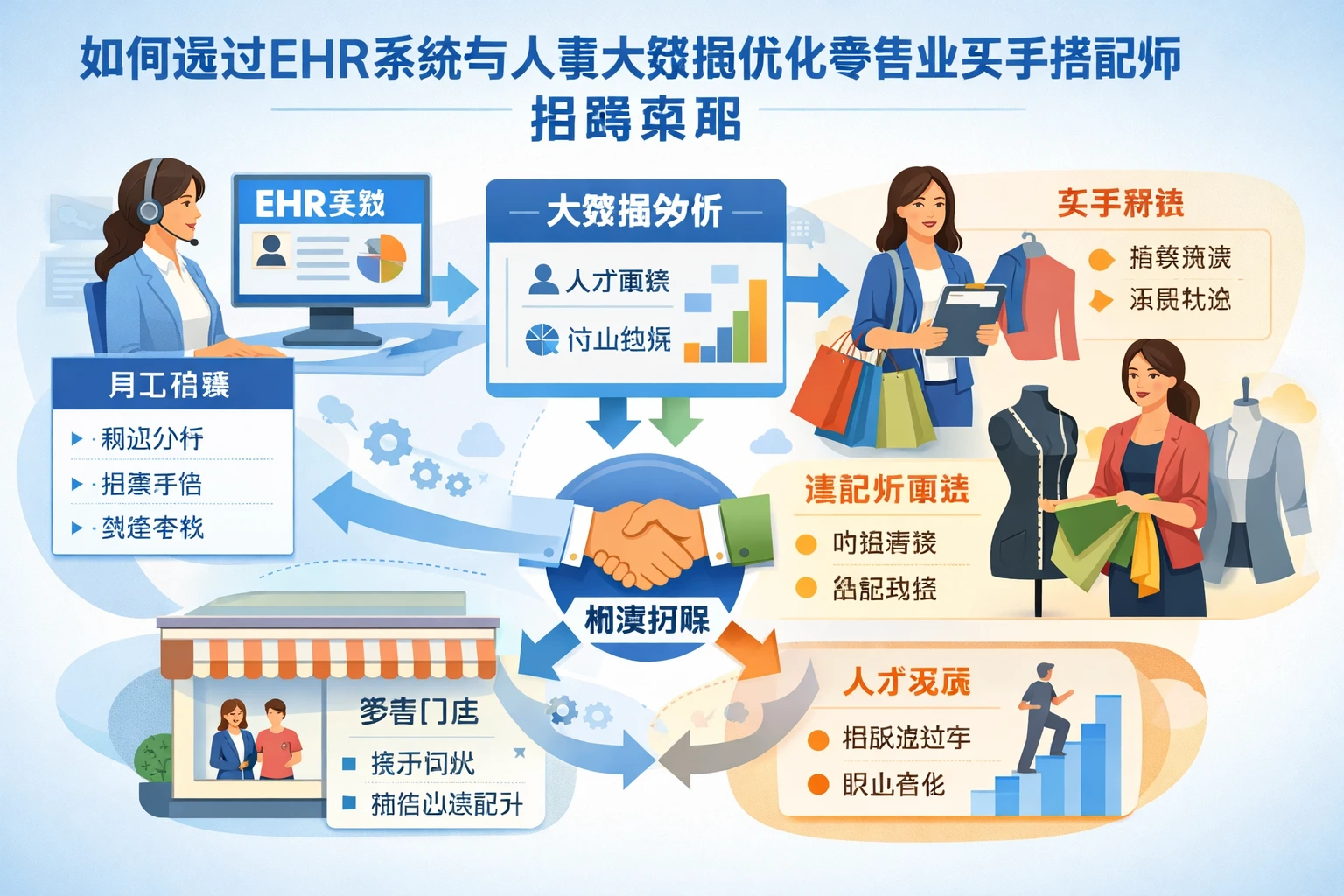 如何通过EHR系统与人事大数据优化零售业买手搭配师招聘策略