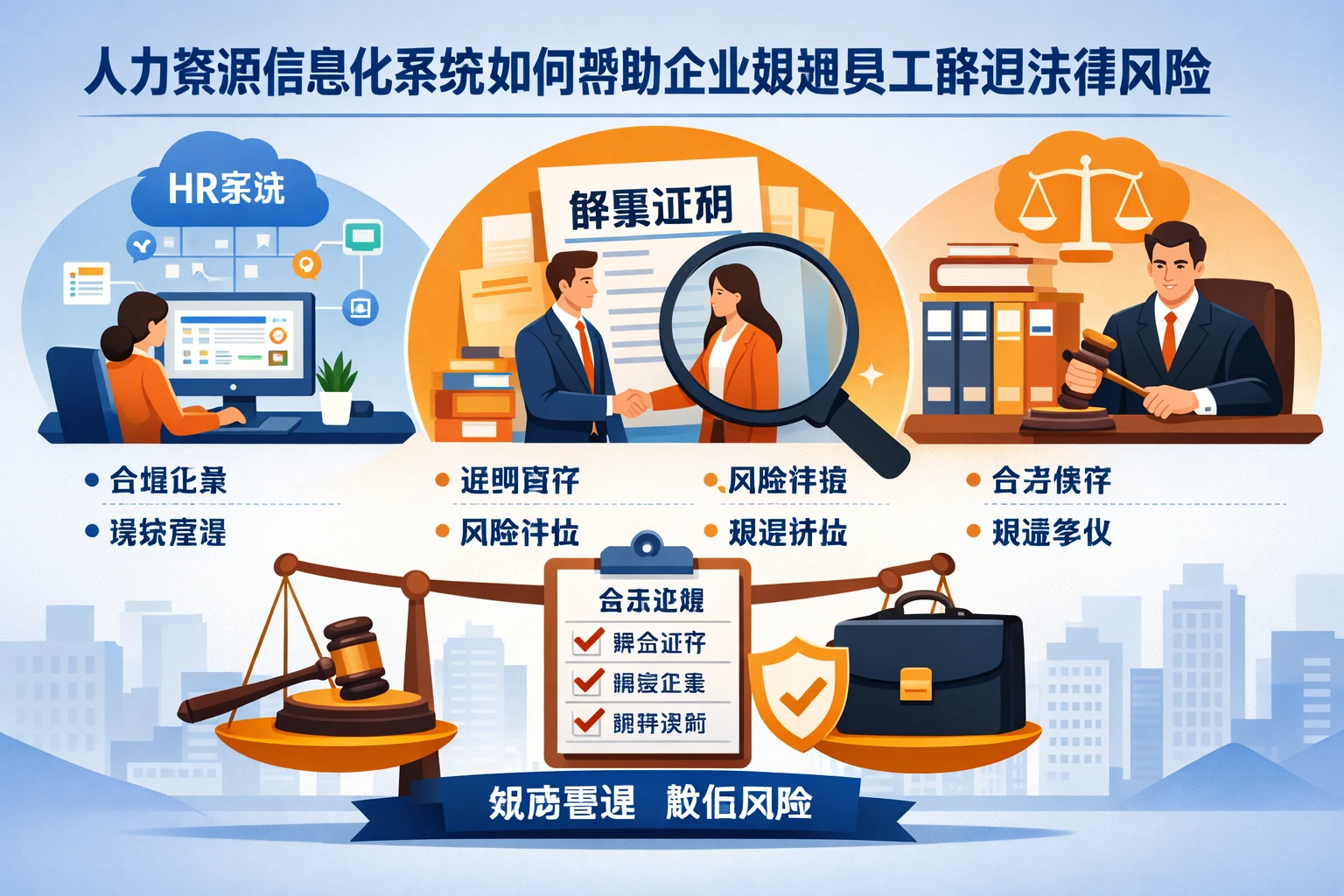 人力资源信息化系统如何帮助企业规避员工辞退法律风险