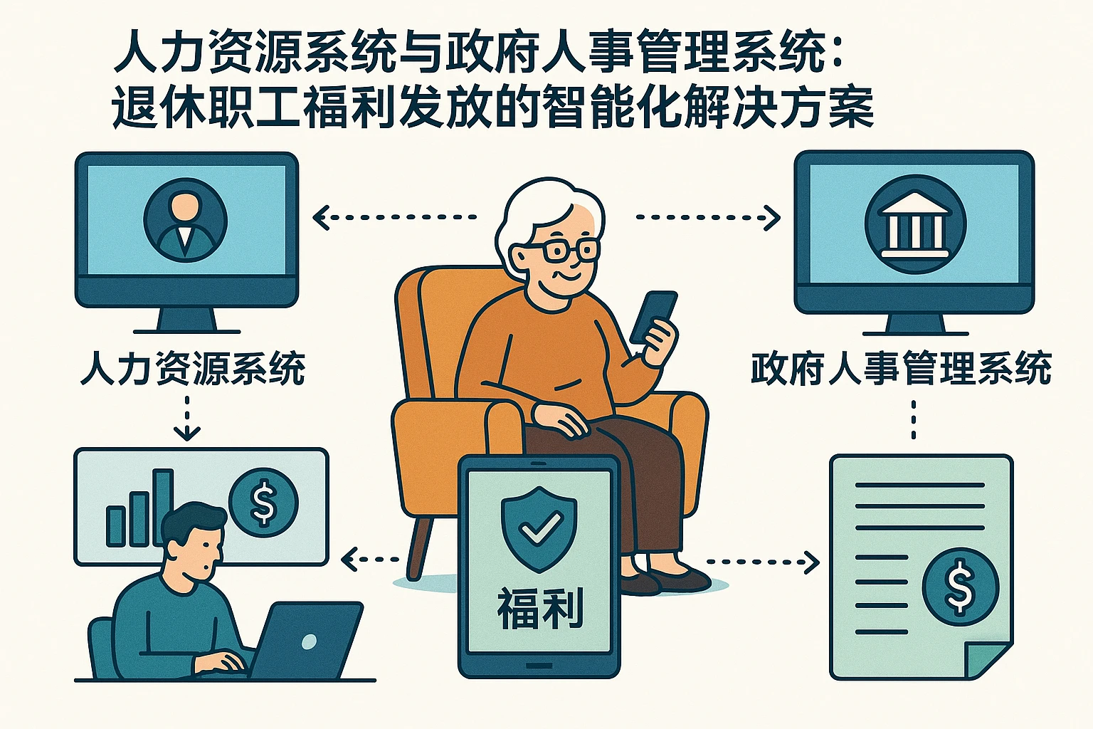 人力资源系统与政府人事管理系统：退休职工福利发放的智能化解决方案