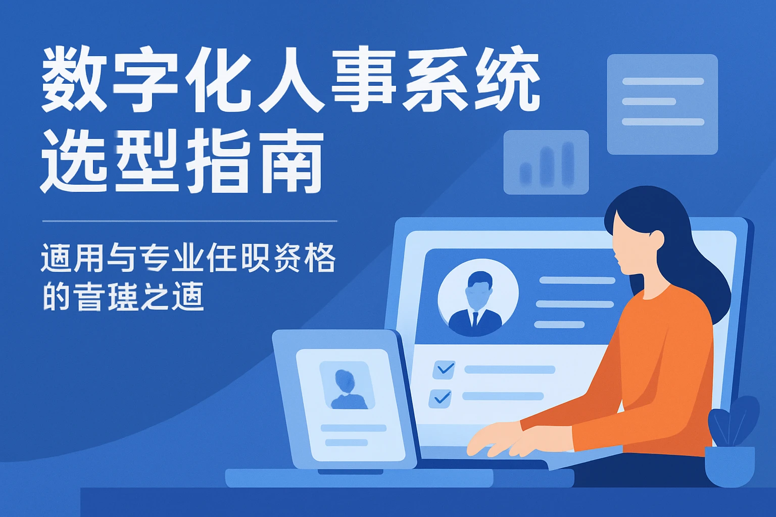数字化人事系统选型指南：通用与专业任职资格的管理之道