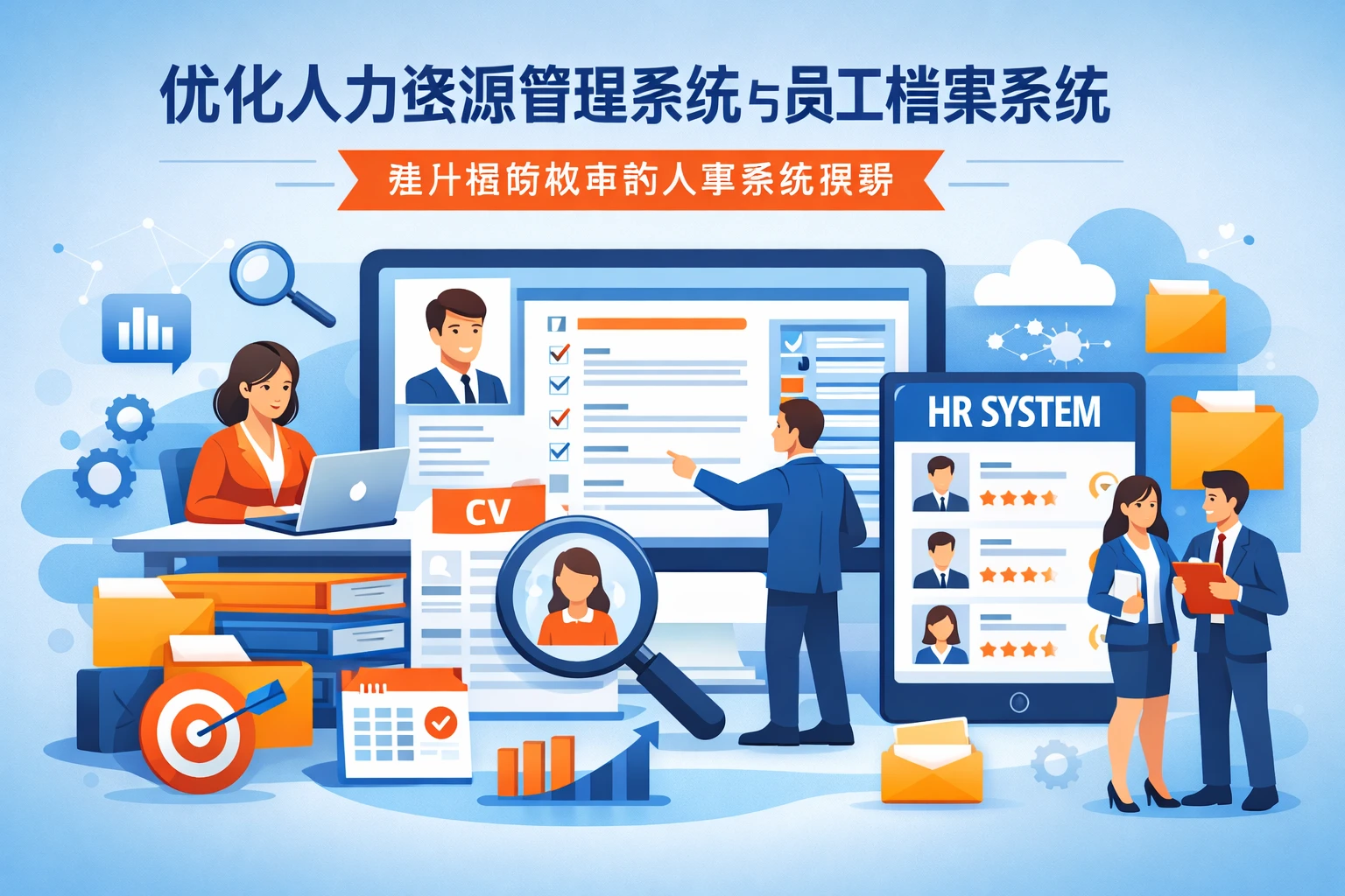 优化人力资源管理系统与员工档案系统:提升招聘效率的人事系统推荐