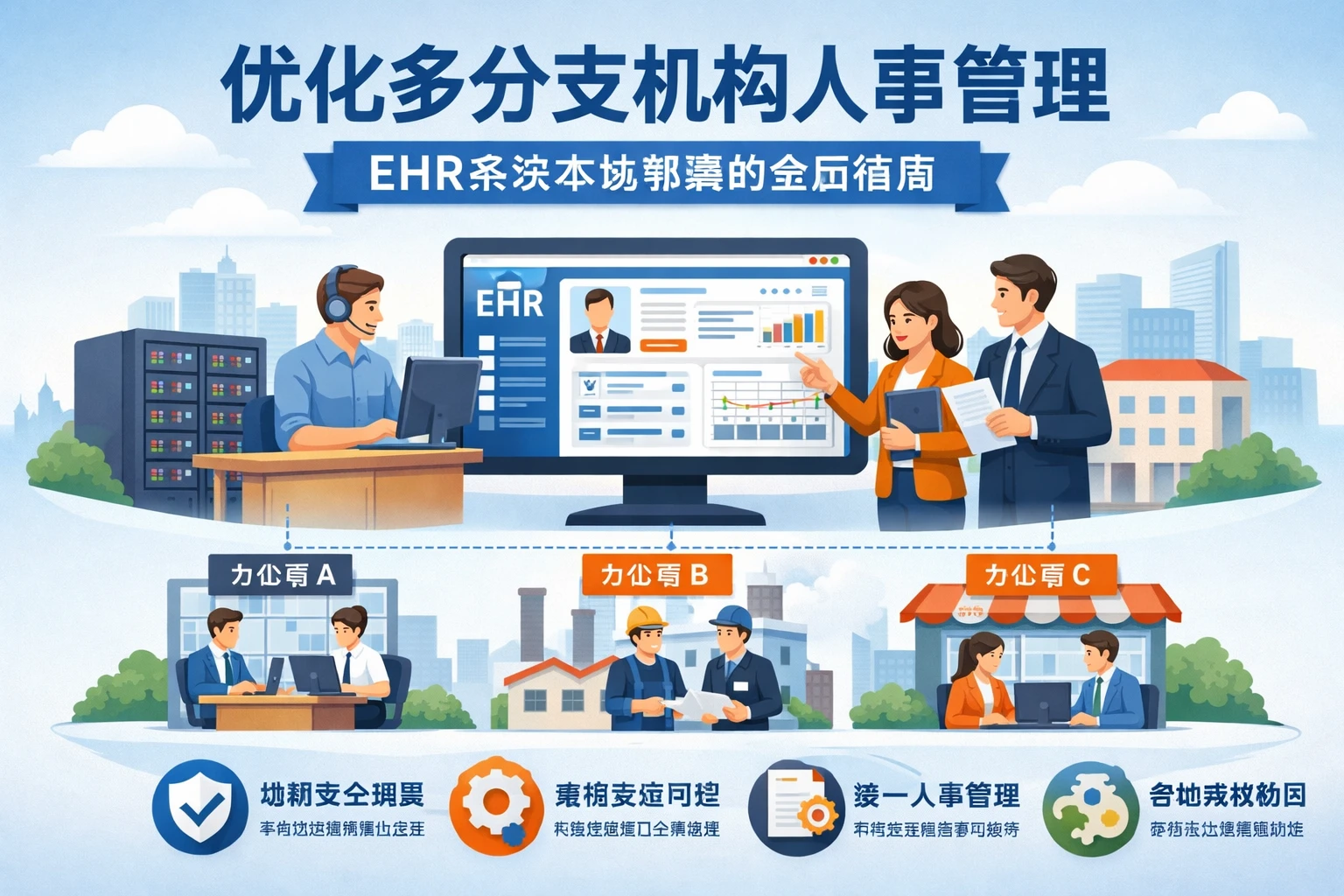 优化多分支机构人事管理：EHR系统本地部署的全面指南