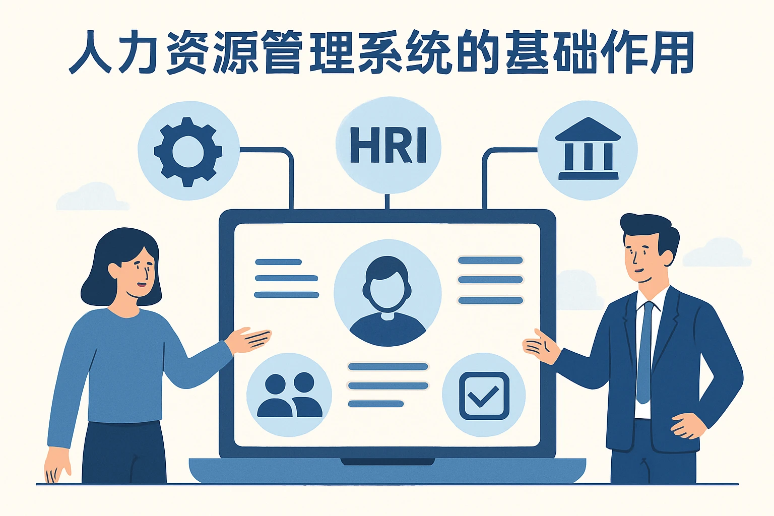 人力资源管理系统的基础作用