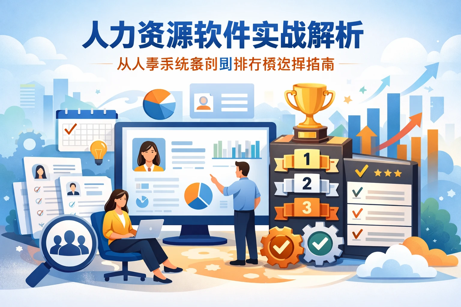 人力资源软件实战解析：从人事系统案例到排行榜选择指南