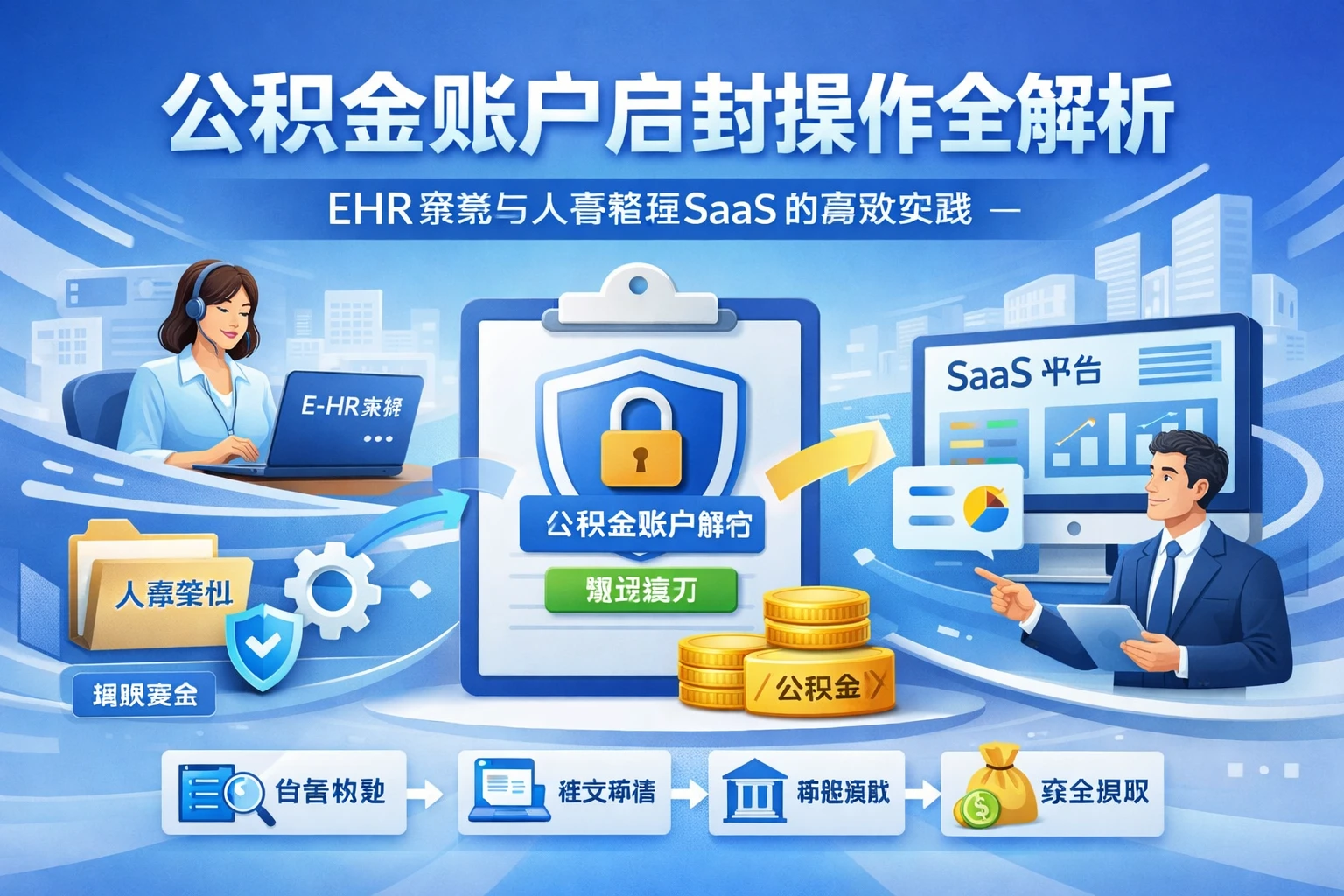 智能人事系统中公积金账户启封操作全解析：EHR系统与人事管理SaaS的高效实践
