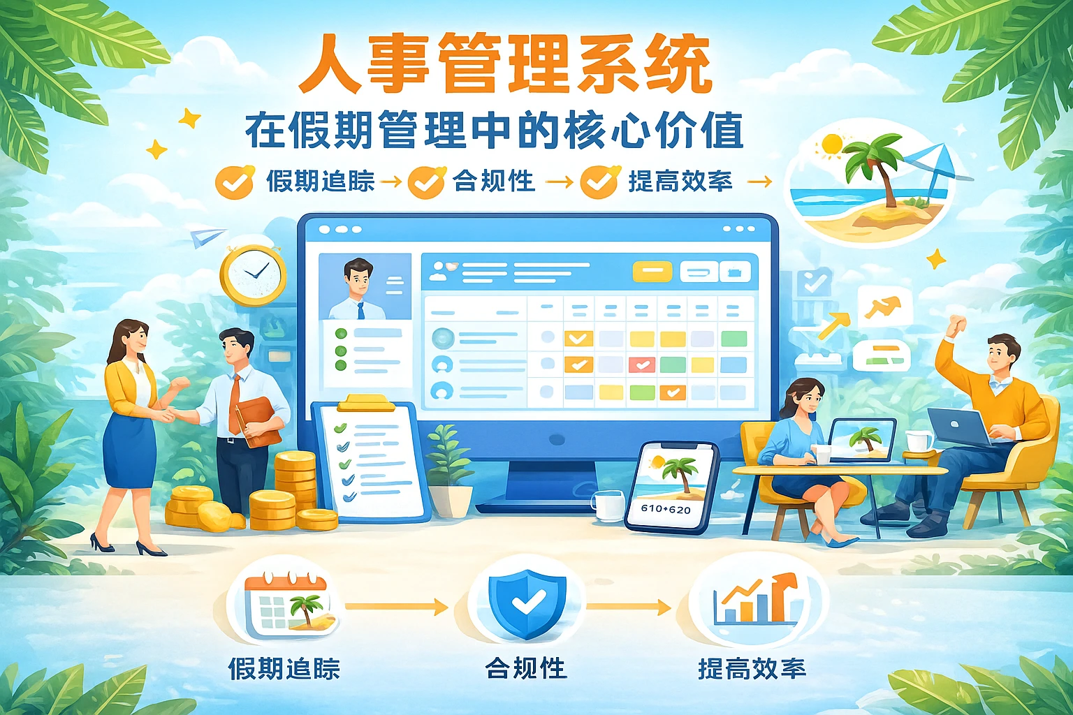 人事管理系统在假期管理中的核心价值