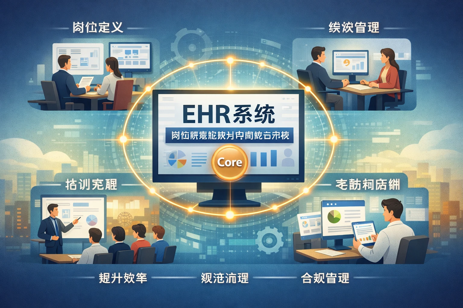 ehr系统在岗位职责规范化中的核心作用