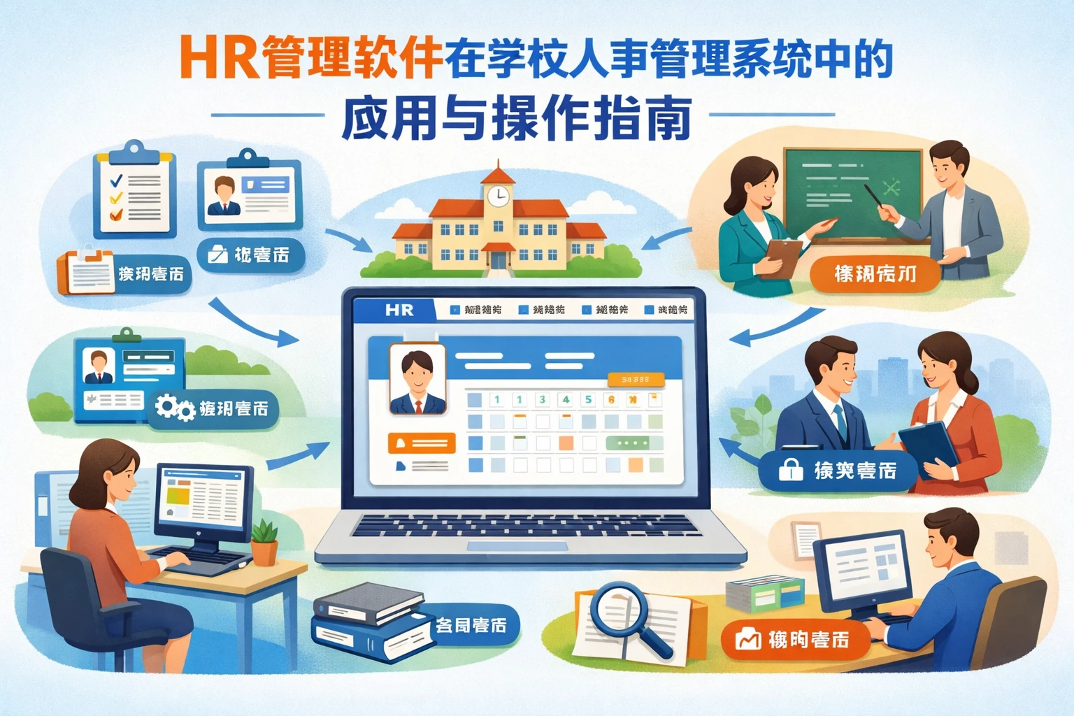 HR管理软件在学校人事管理系统中的应用与操作指南