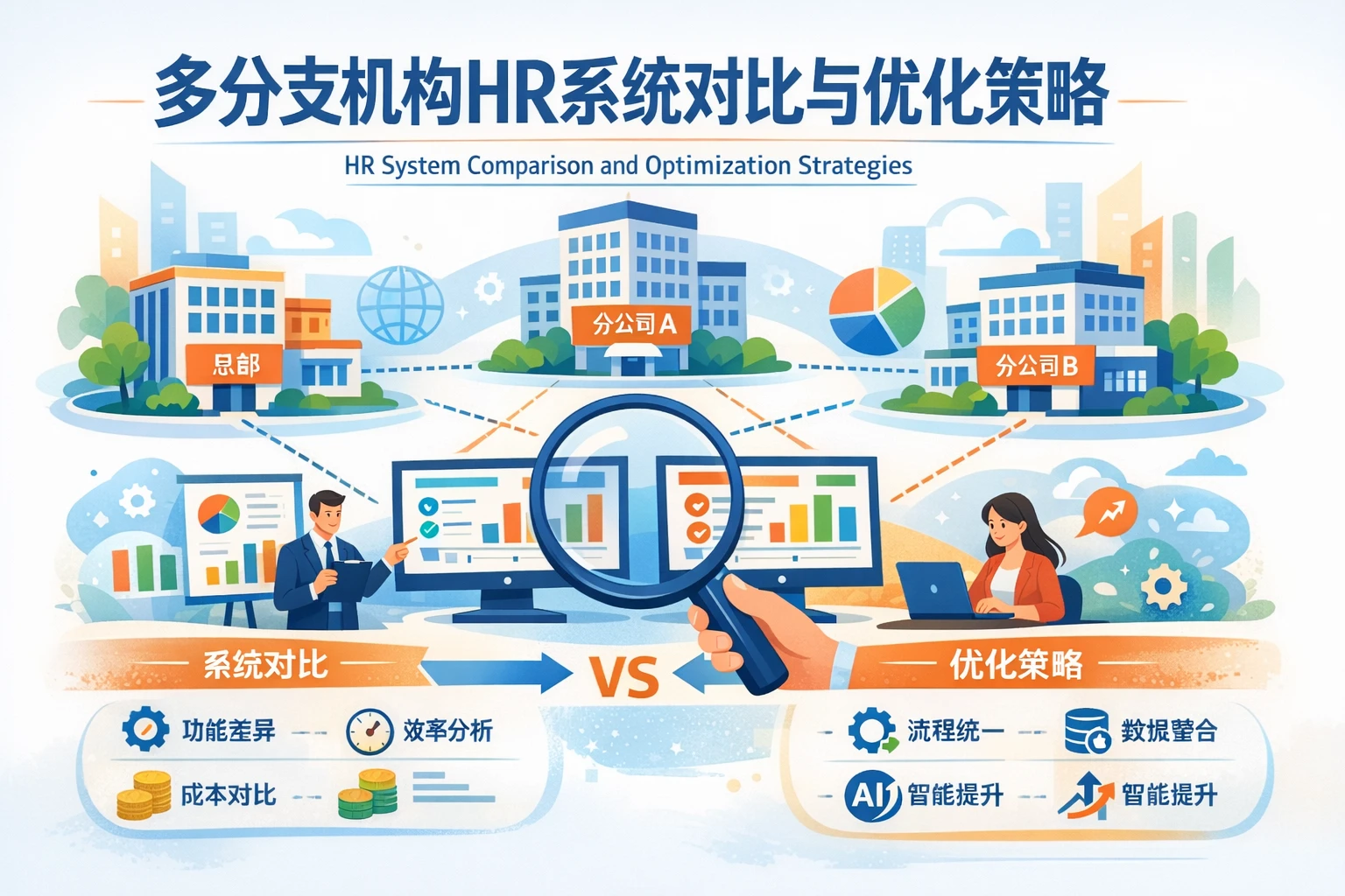 多分支机构HR系统对比与优化策略