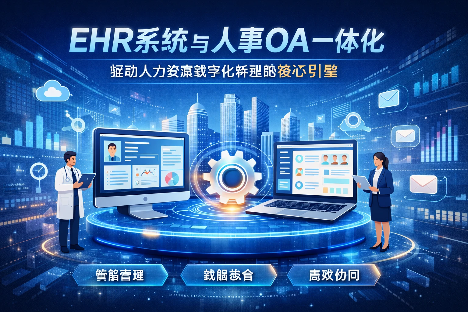 EHR系统与人事OA一体化:驱动人力资源数字化转型的核心引擎