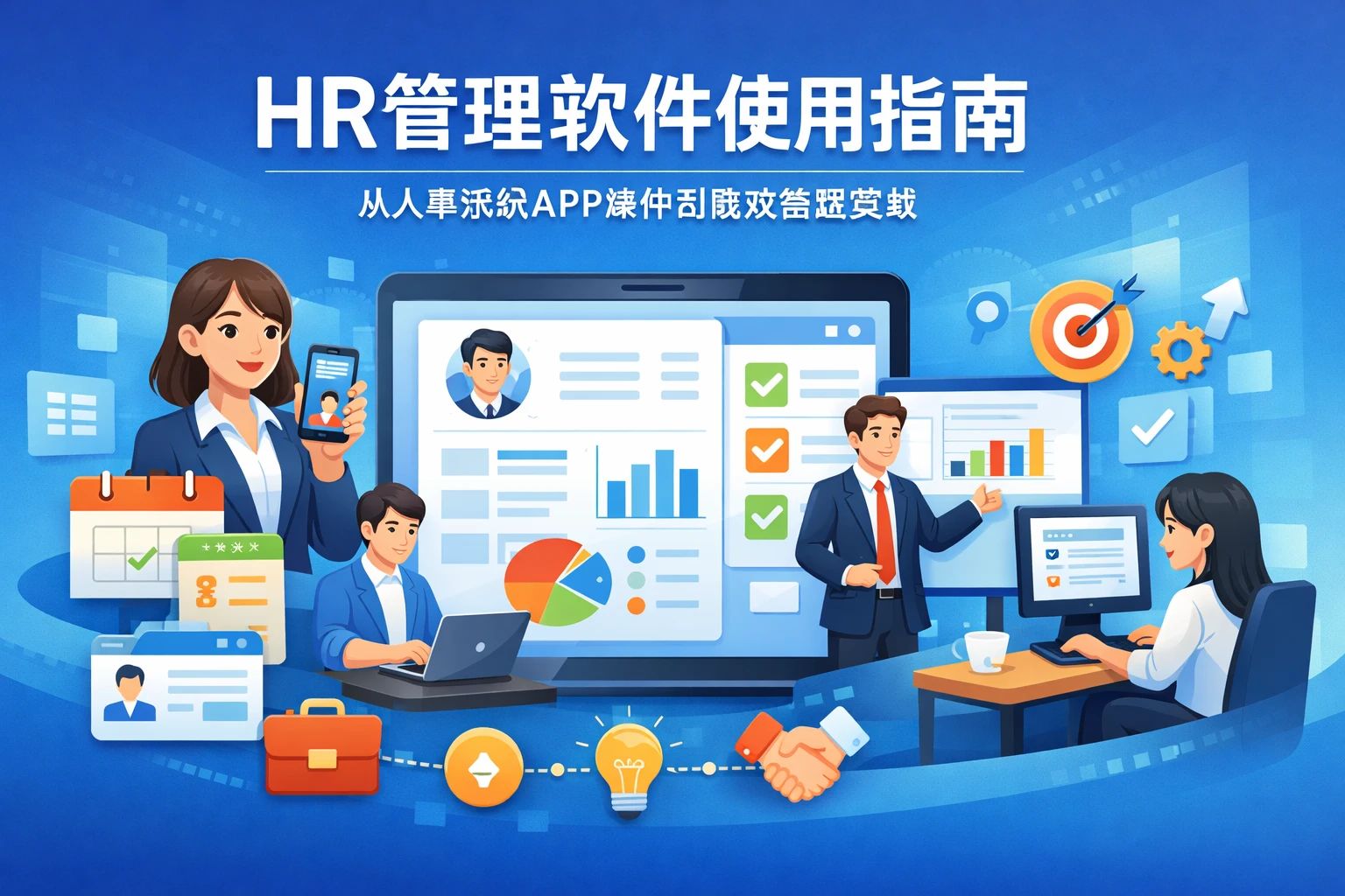 HR管理软件使用指南：从人事系统APP操作到高效管理实践
