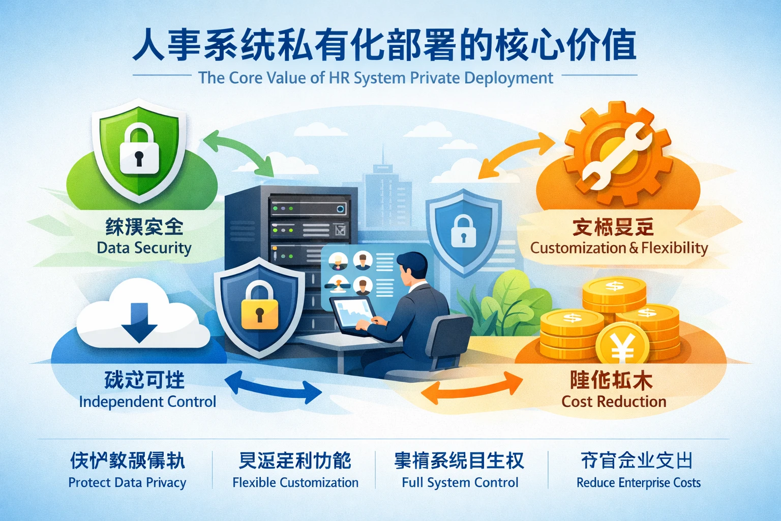 人事系统私有化部署的核心价值
