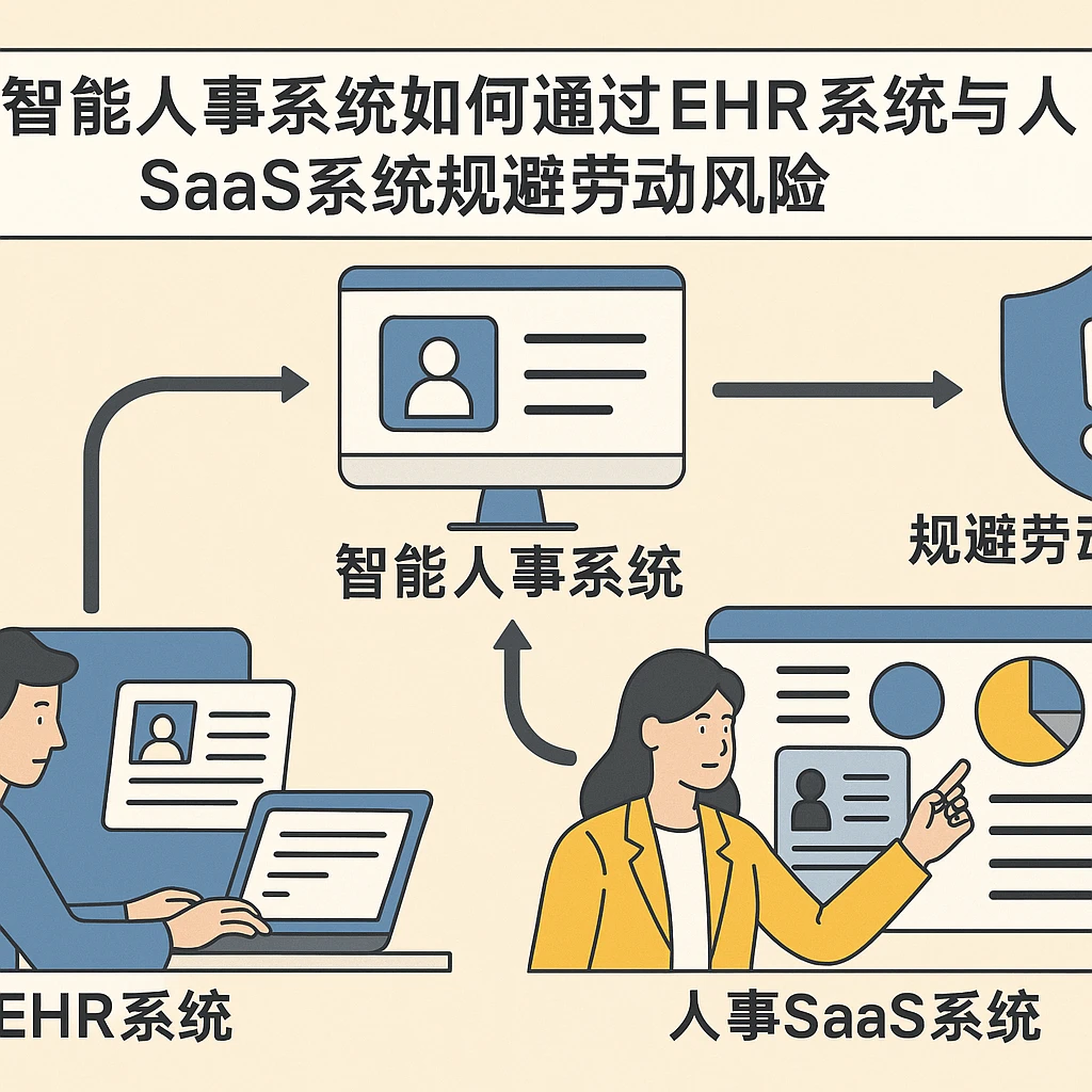 智能人事系统如何通过ehr系统与人事SaaS系统规避劳动风险