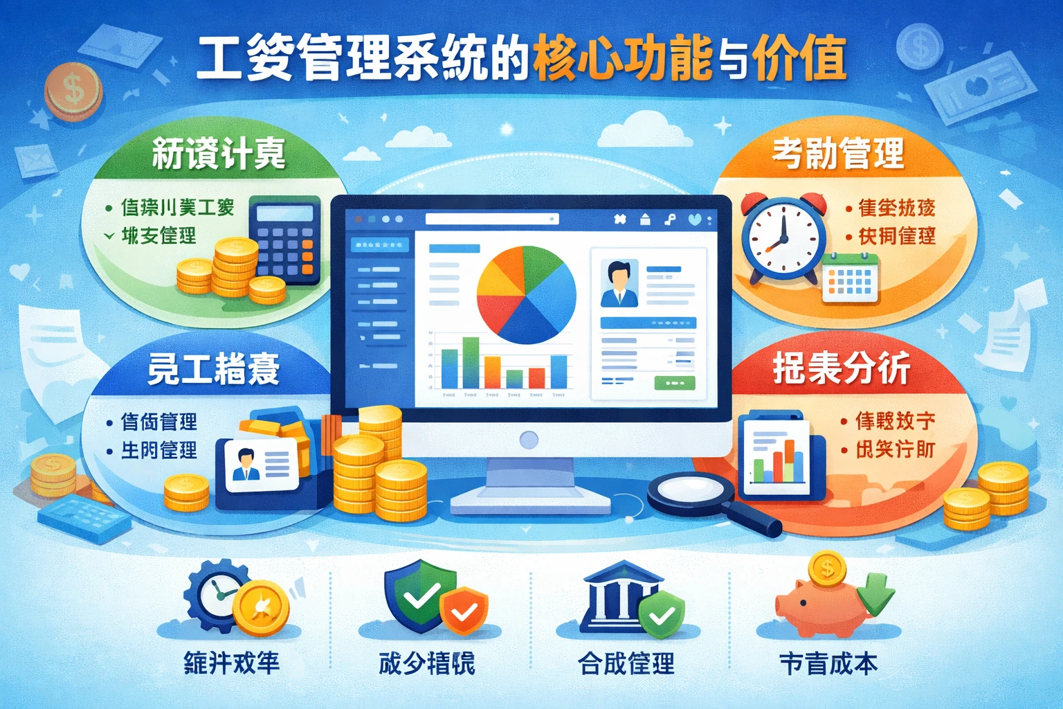 工资管理系统的核心功能与价值
