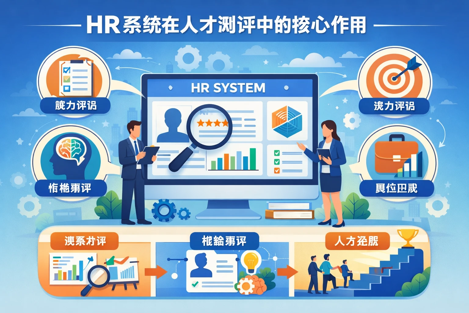 HR系统在人才测评中的核心作用