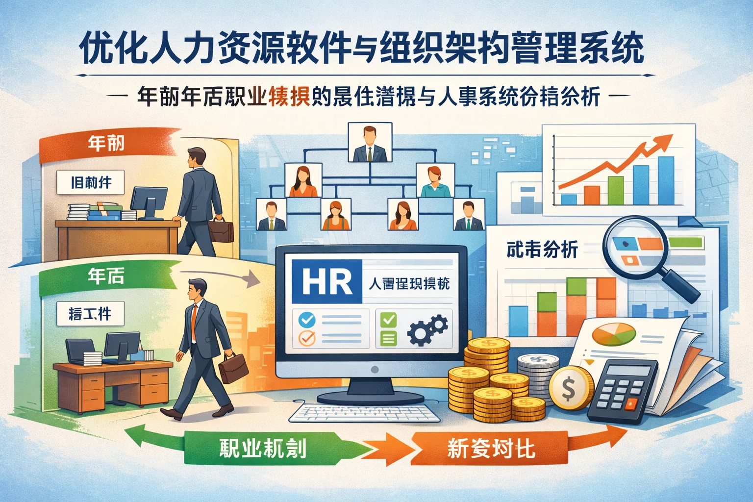 优化人力资源软件与组织架构管理系统：年前年后职业转换的最佳策略与人事系统价格分析