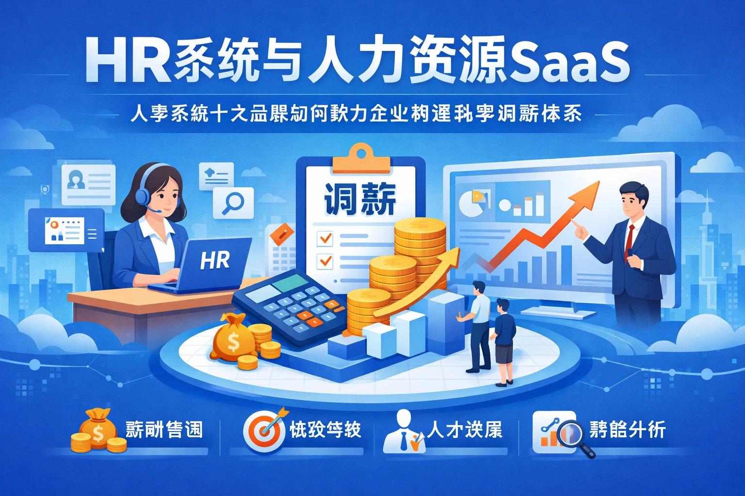 HR系统与人力资源SaaS：人事系统十大品牌如何助力企业构建科学调薪体系