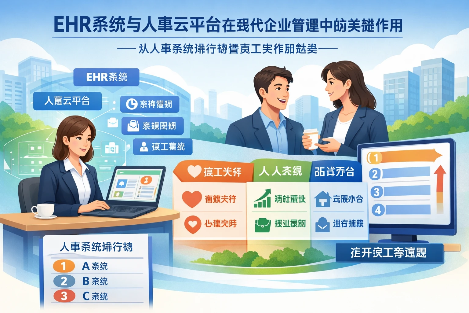 EHR系统与人事云平台在现代企业管理中的关键作用——从人事系统排行榜看员工关怀新趋势