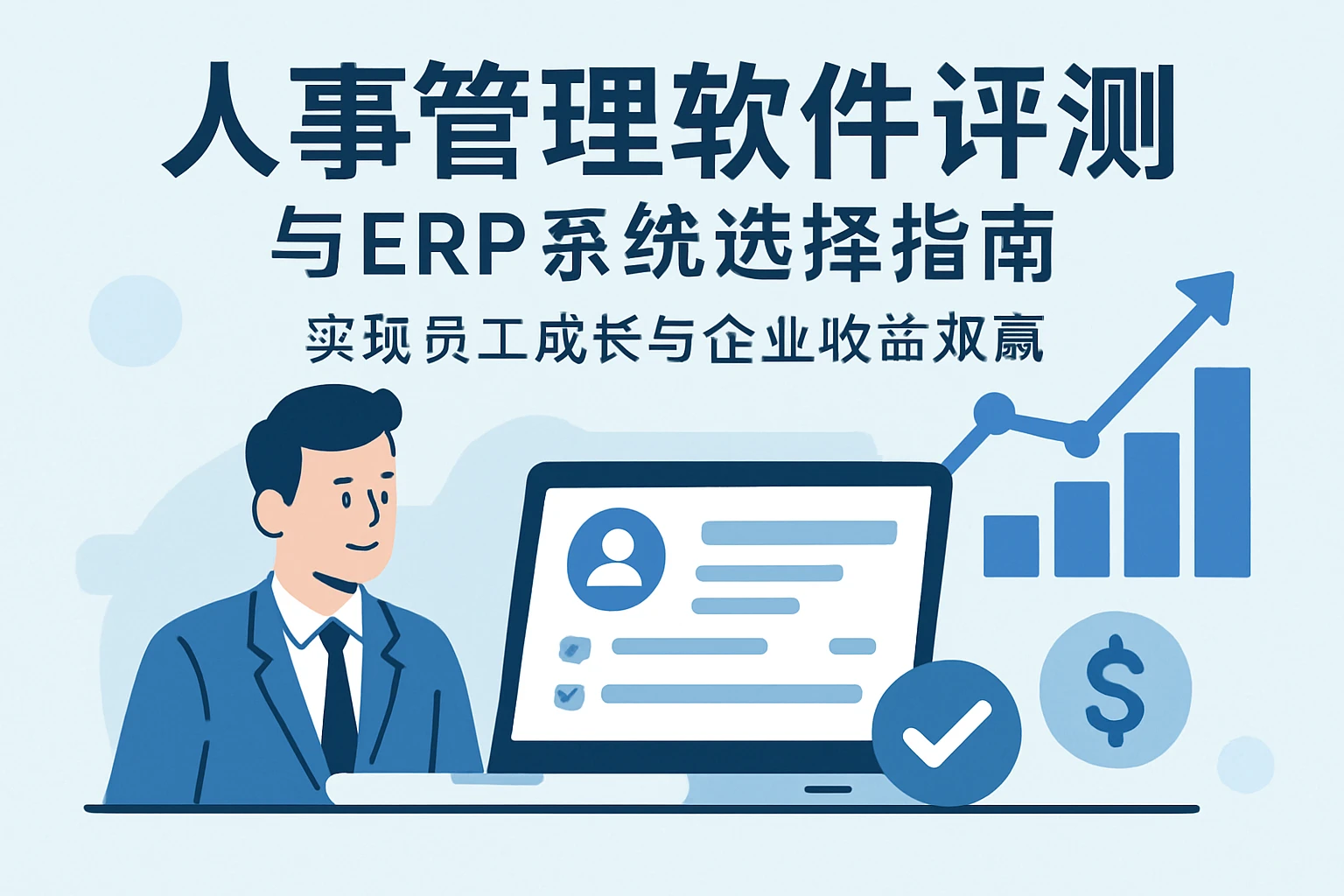 人事管理软件评测与ERP系统选择指南：实现员工成长与企业收益双赢