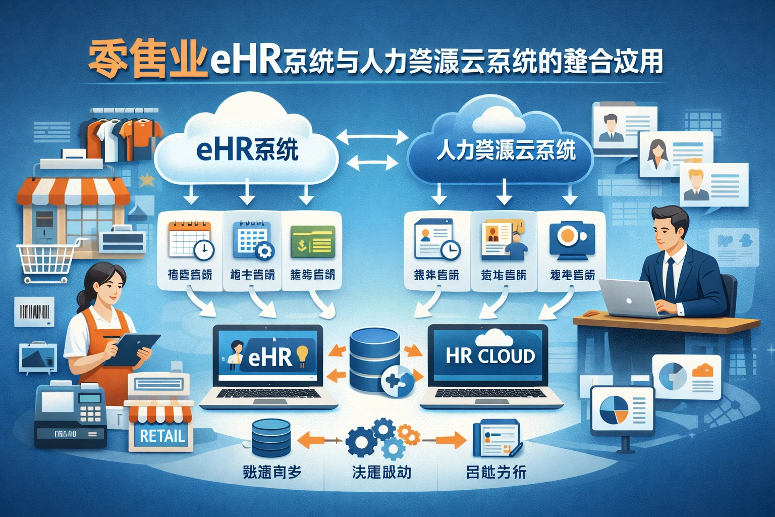 零售业eHR系统与人力资源云系统的整合应用
