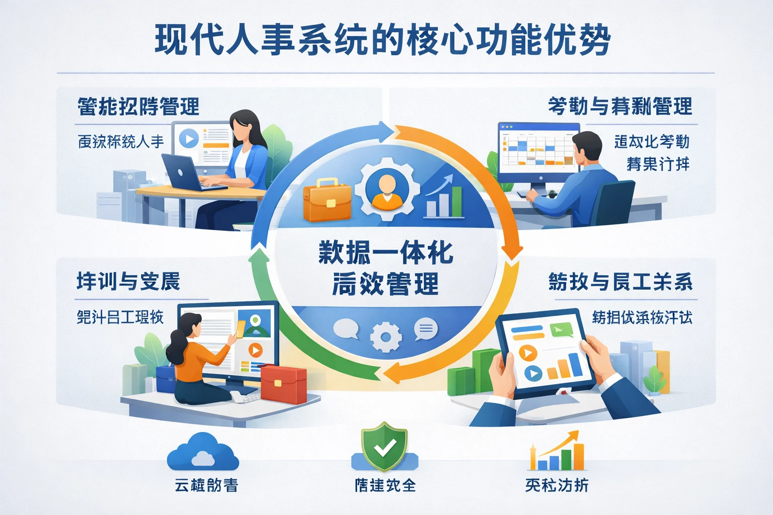 现代人事系统的核心功能优势