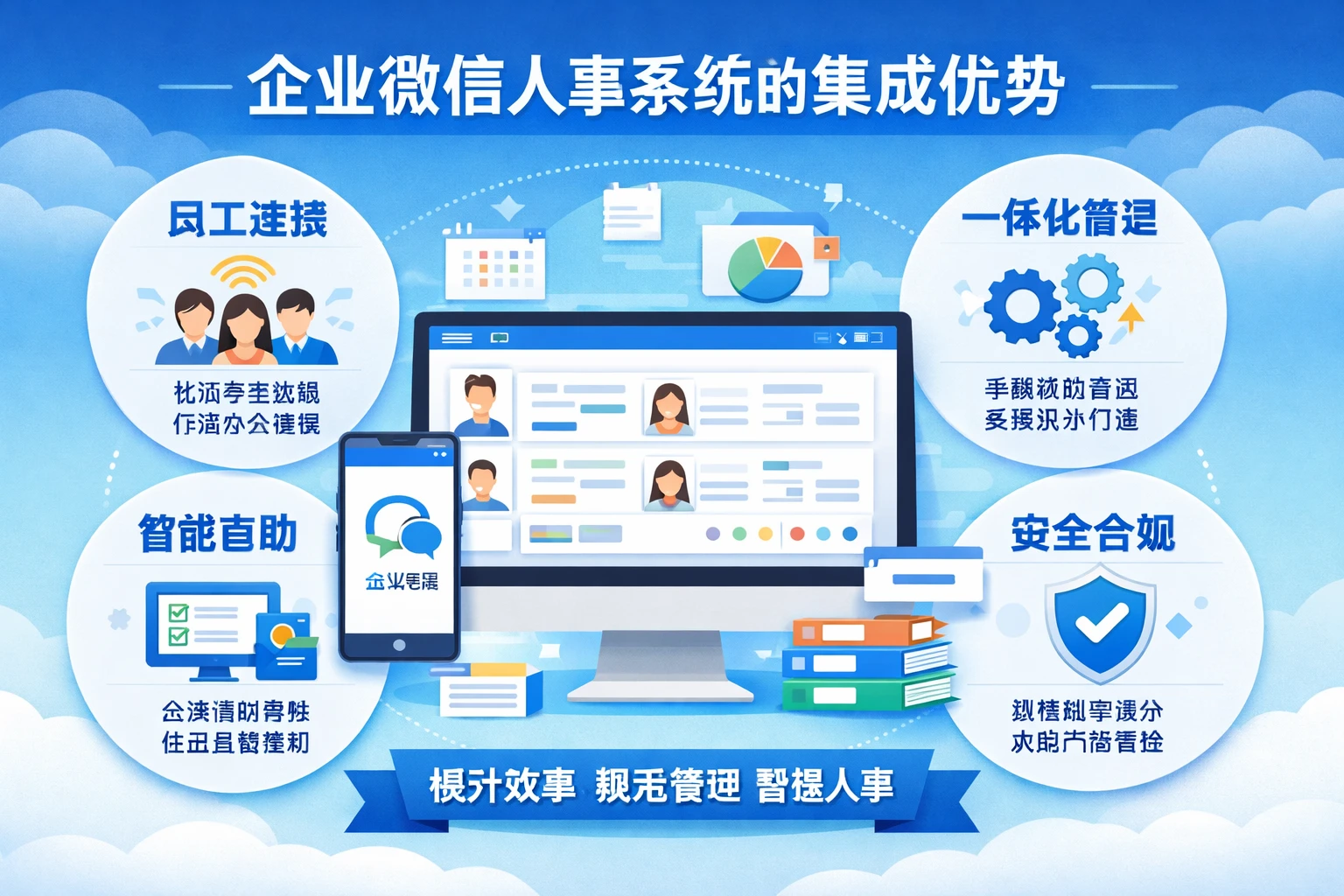 企业微信人事系统的集成优势