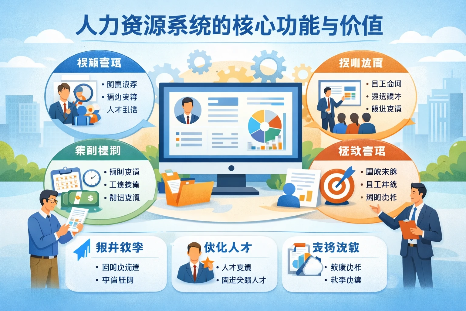 人力资源系统的核心功能与价值