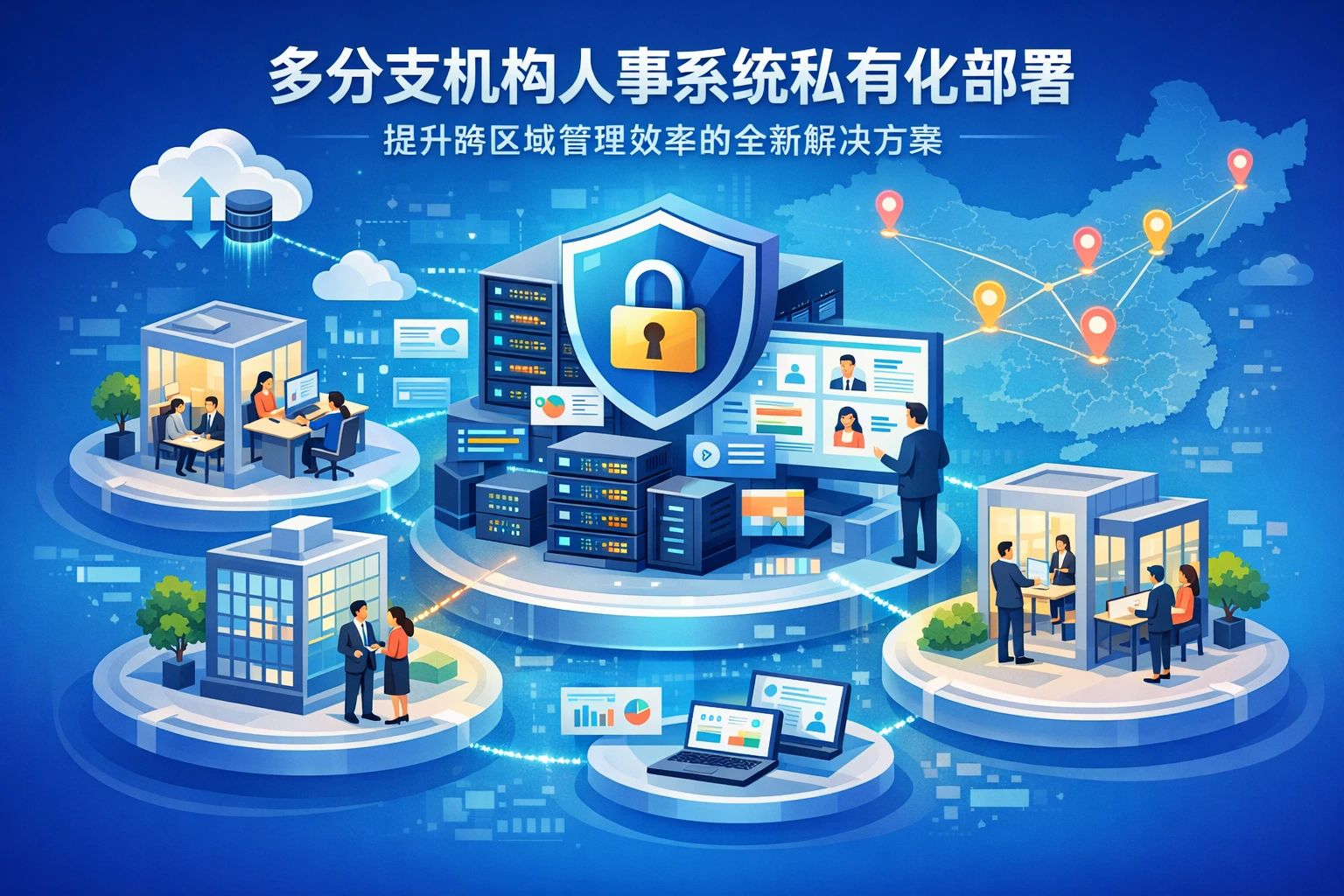 多分支机构人事系统私有化部署：提升跨区域管理效率的全新解决方案