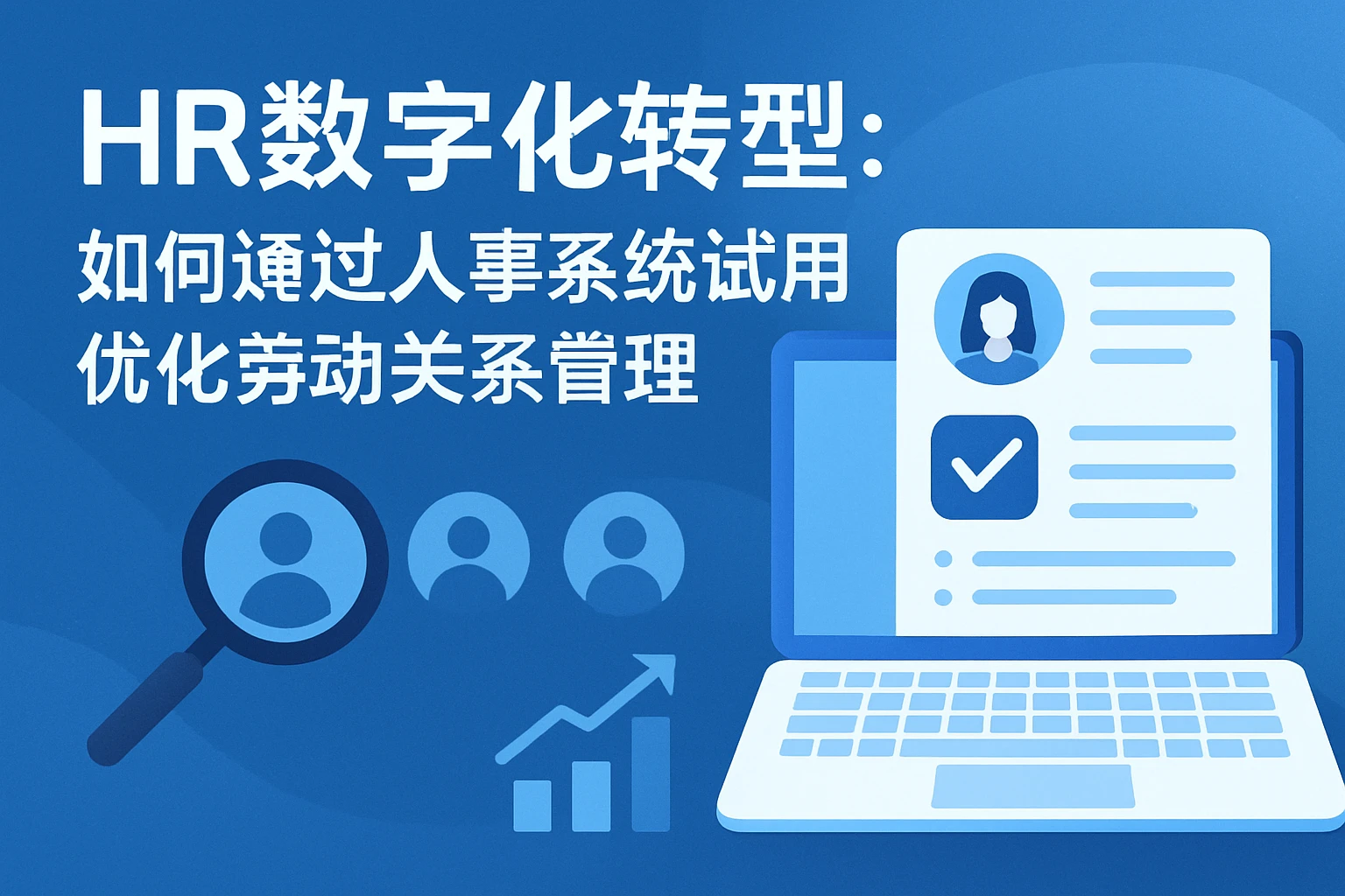 人力资源数字化转型：如何通过人事系统试用优化劳动关系管理