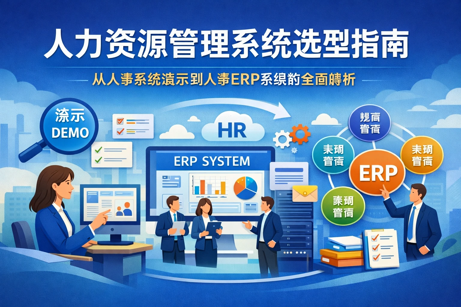人力资源管理系统选型指南：从人事系统演示到人事ERP系统的全面解析