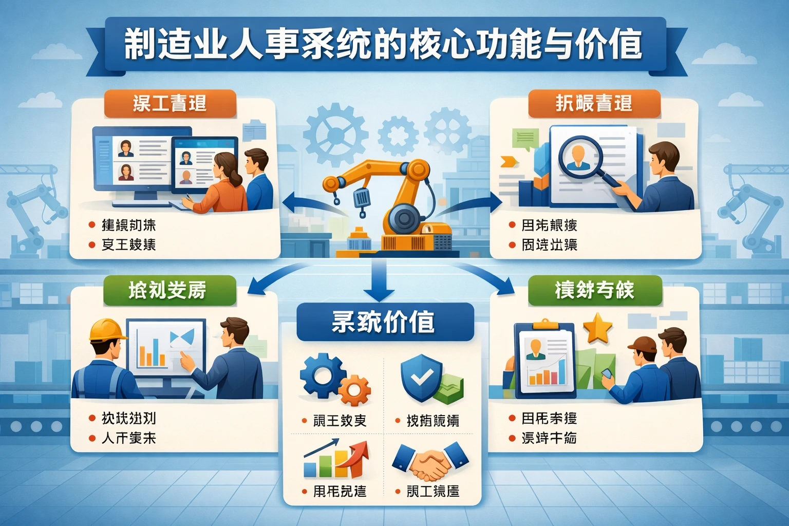 制造业人事系统的核心功能与价值