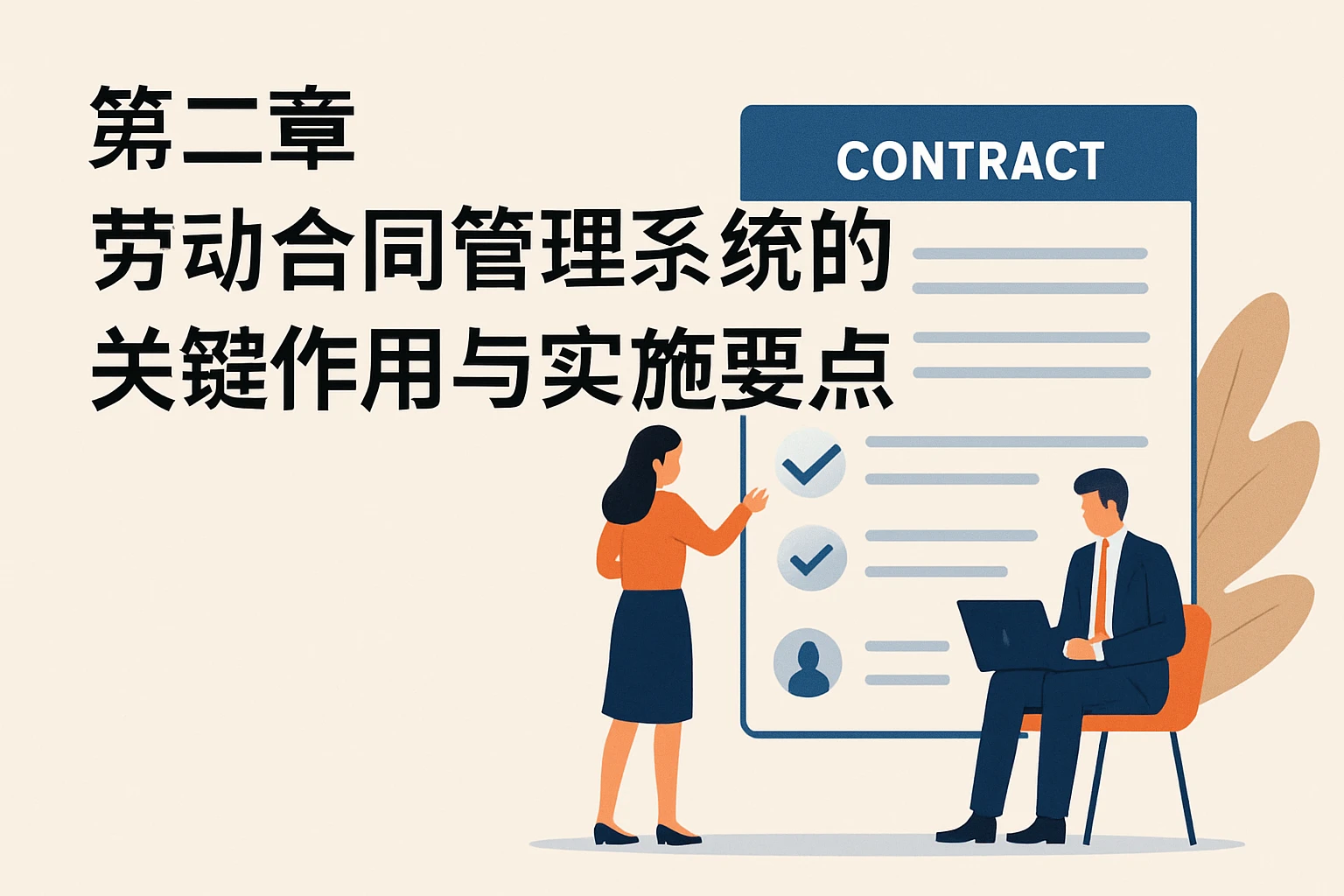 第二章 劳动合同管理系统的关键作用与实施要点