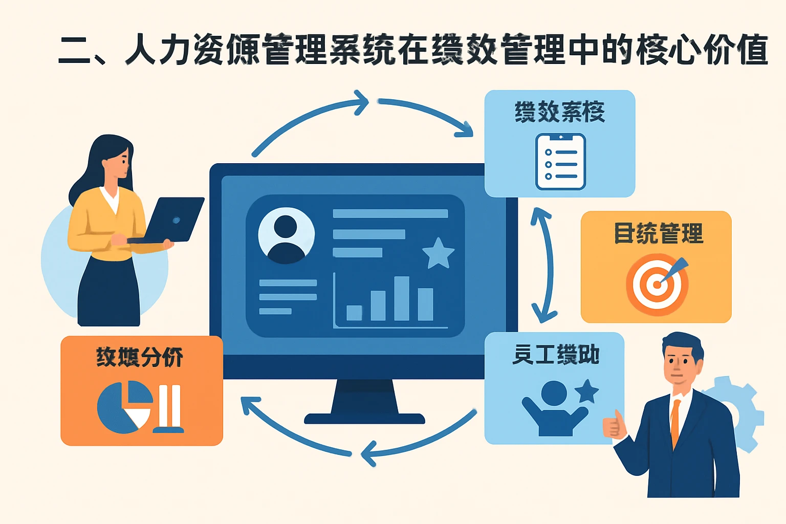 二、人力资源管理系统在绩效管理中的核心价值