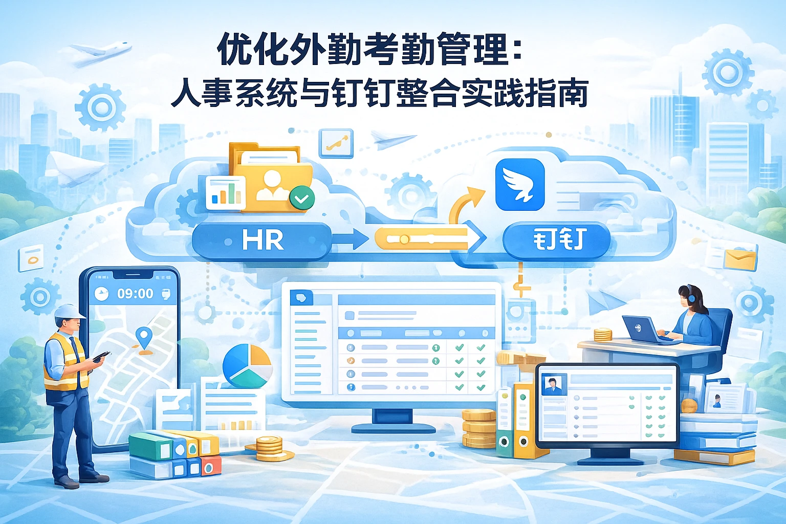 优化外勤考勤管理：人事系统与钉钉整合实践指南