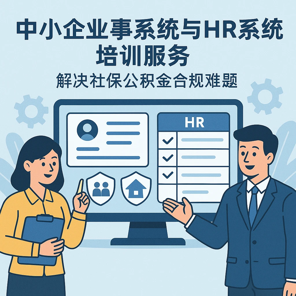 中小企业人事系统与HR系统培训服务：解决社保公积金合规难题