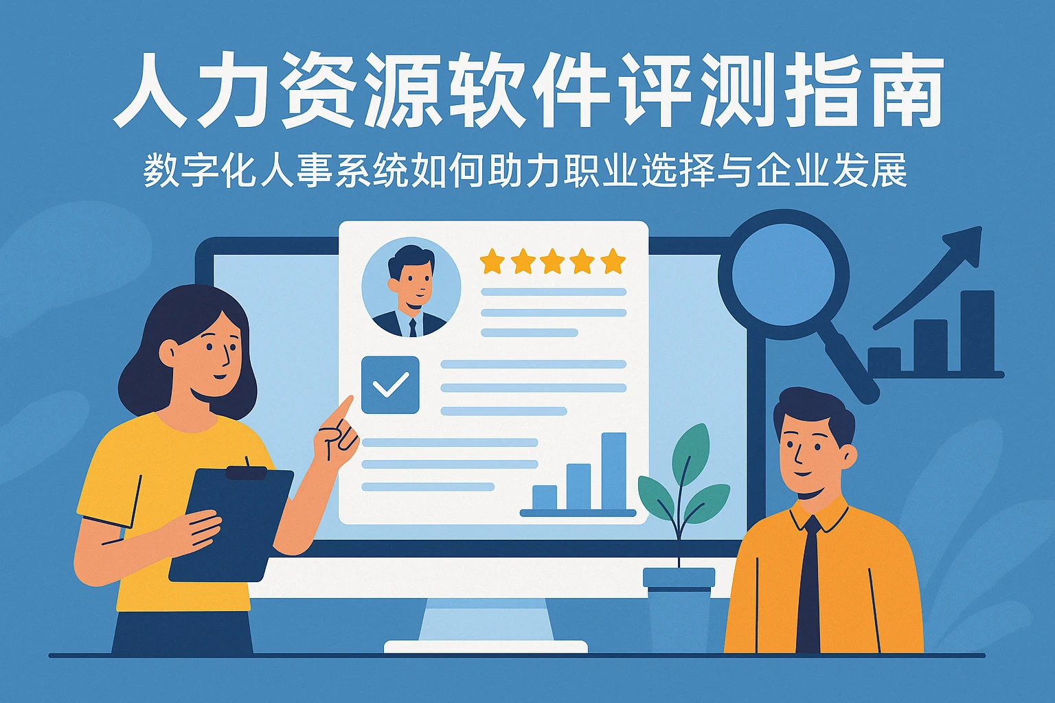 人力资源软件评测指南：数字化人事系统如何助力职业选择与企业发展