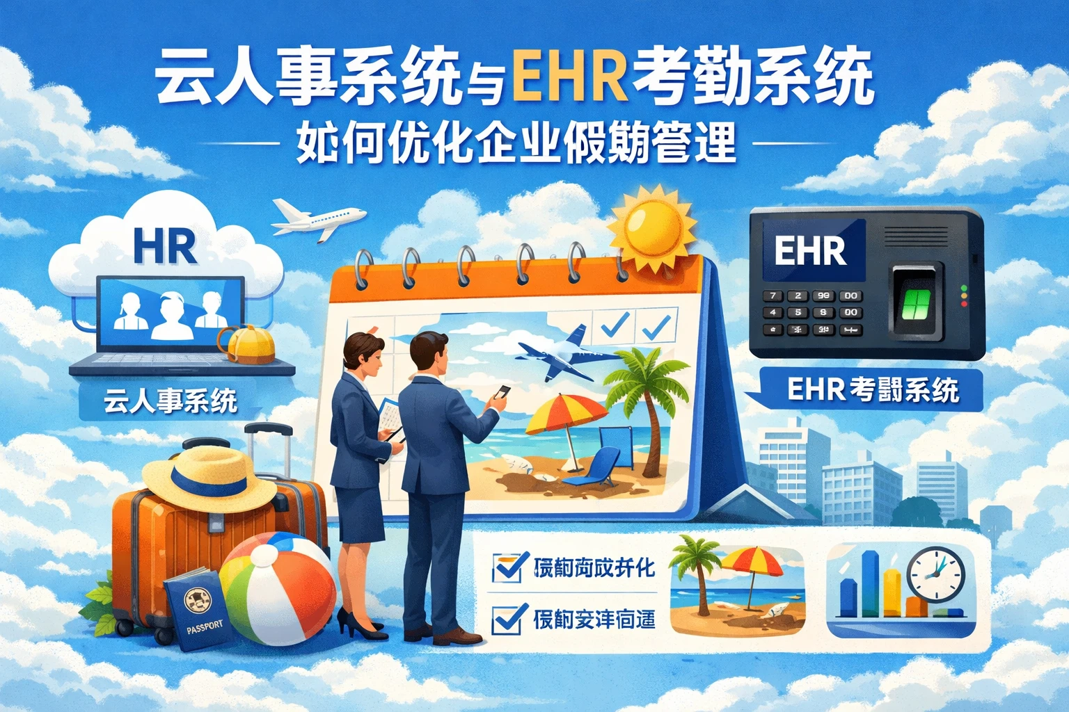 云人事系统与EHR考勤系统如何优化企业假期管理
