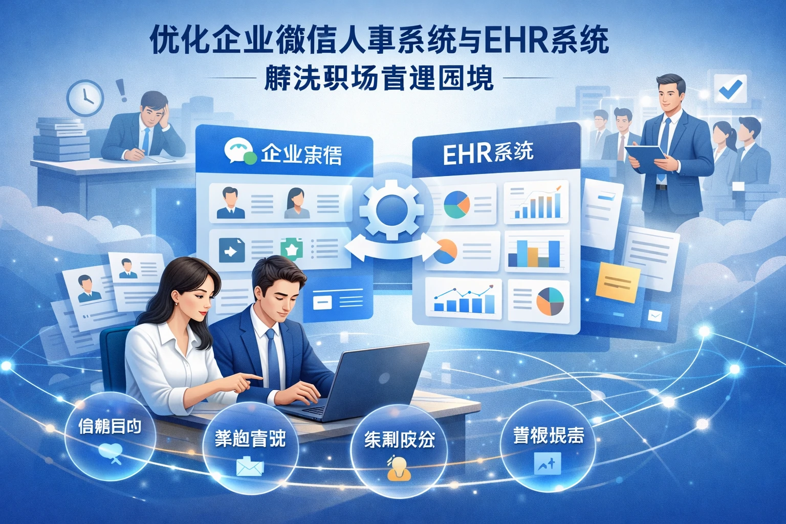优化企业微信人事系统与EHR系统，解决职场管理困境