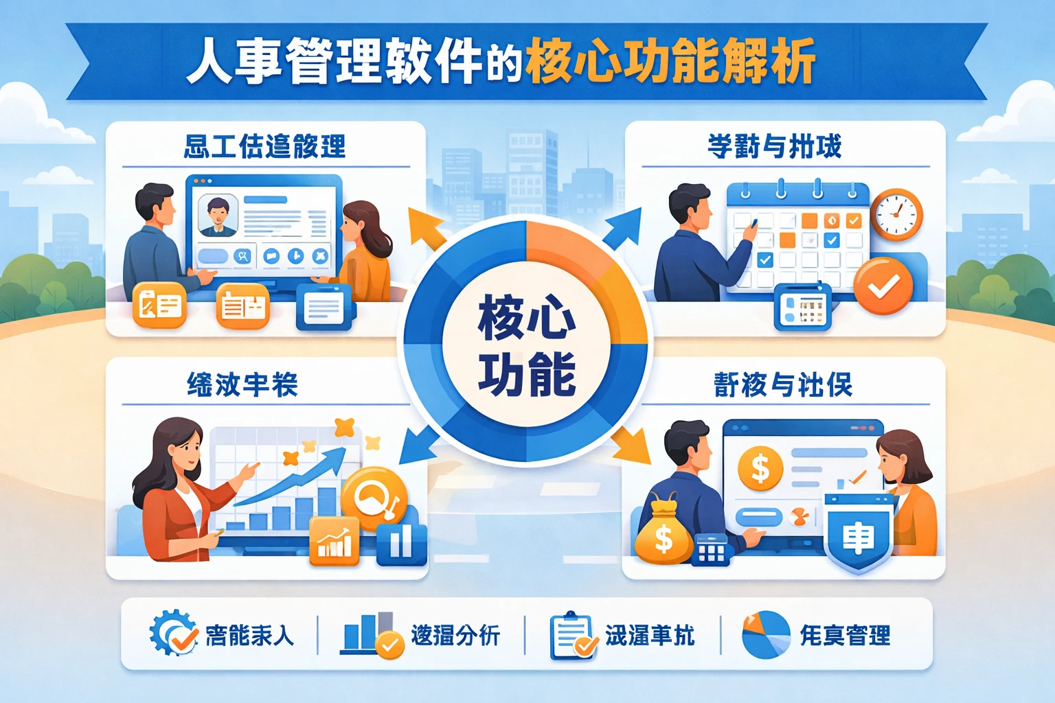 人事管理软件的核心功能解析