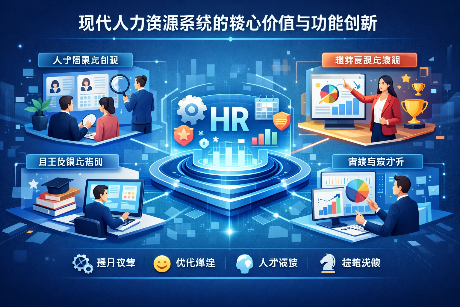 现代人力资源系统的核心价值与功能创新