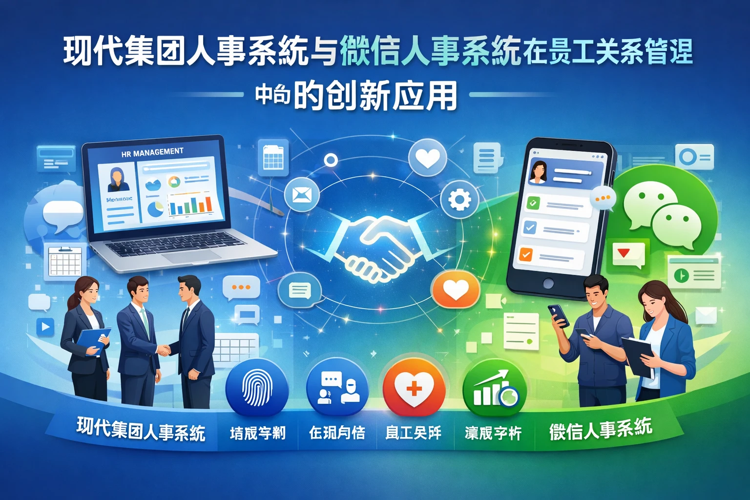 现代集团人事系统与微信人事系统在员工关系管理中的创新应用