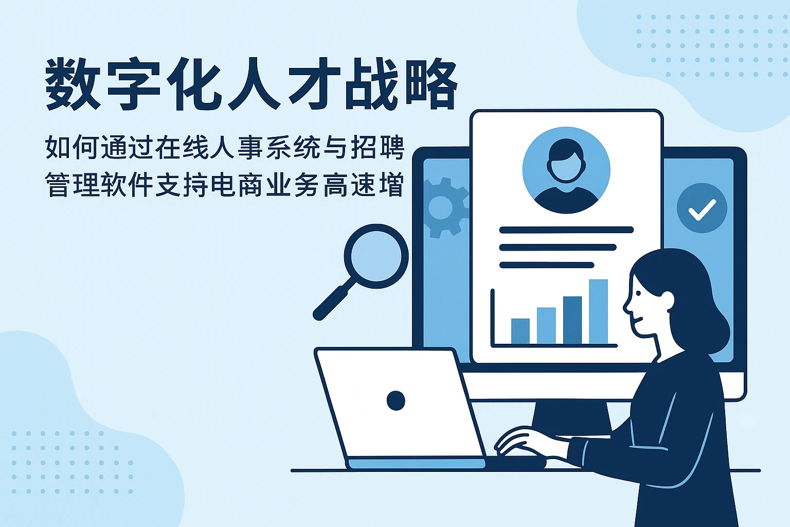 数字化人才战略：如何通过在线人事系统与招聘管理软件支持电商业务高速增长
