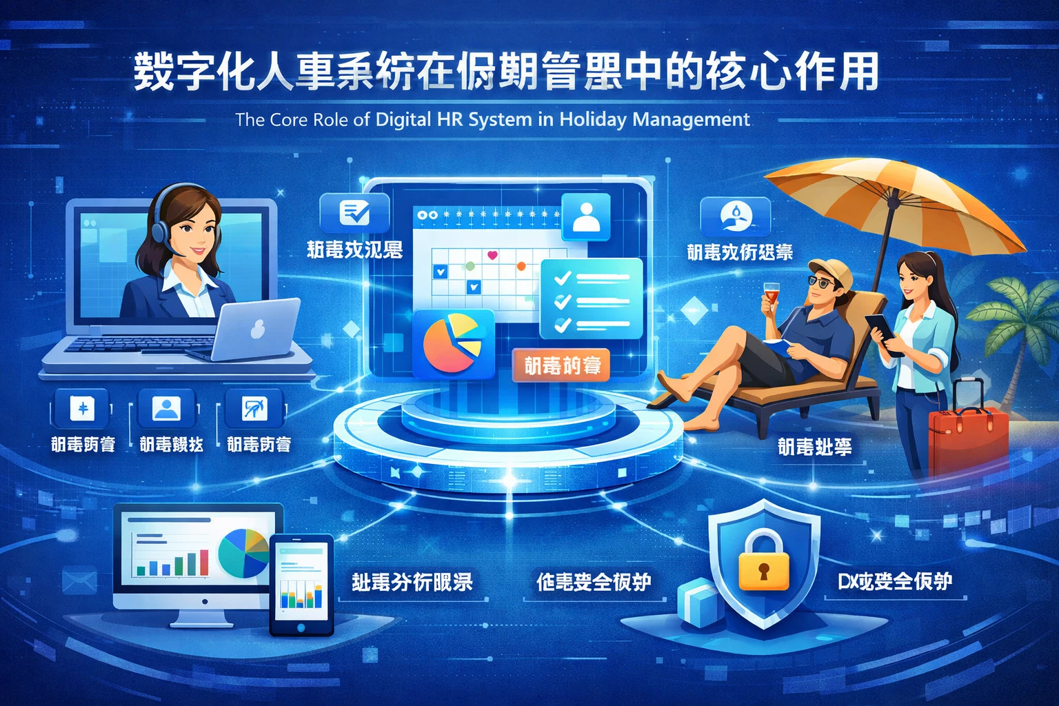 数字化人事系统在假期管理中的核心作用