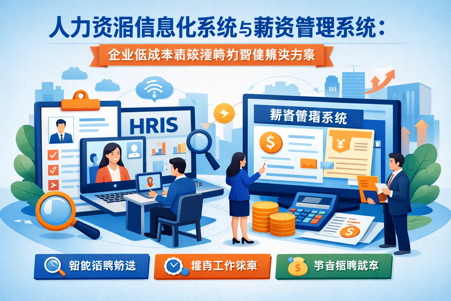 人力资源信息化系统与薪资管理系统：企业低成本高效招聘的智能解决方案